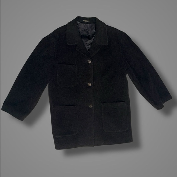 Baracuta Men’s Premium L Overcoat Wool Nylon Recycled Cashmere Made in Bulgaria - Picture 6 of 15